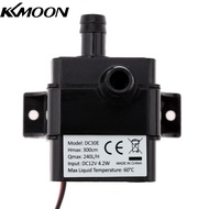 KKmoon DC12V ขนาดเล็กที่เงียบสงบเป็นพิเศษปั๊มน้ำและน้ำมันมอเตอร์ไมโครไร้แปลงถ่าน4.2วัตต์กันน้ำน้ำพุพิพิธภัณฑ์สัตว์น้ำหมุนเวียน240L/ยกส เครื่องสูบน้ำ