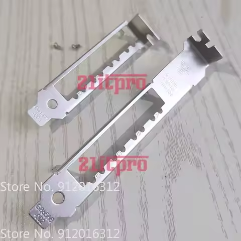 I/O IO Shield for ihtel X710DA4 4-port 10 Gigabit X520-DA4 BCM 57840 Network Interface Card Bezel Ba