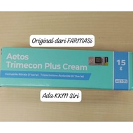 Aetos trimecon plus 15g- krim kulat,panau,kudis,ruam,kulat air,gatal-gatal,fungal