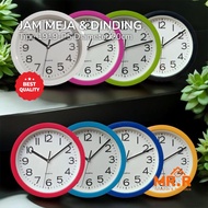 Colorful Wall Clocks POLOS Quality Wall Clocks Aesthetic Wall Clocks Minimalist Bedroom Wall Clocks