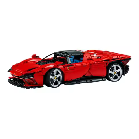 LEGO x Ferrari Technology Mechanical Set Ferrari Daytona SP3 Sports Car Hobby Model Building Blocks 