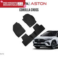 [ถูกที่สุด ครบชุด] COROLLA CROSS พรมปูพื้นรถยนต์ ASTON พรมรถยนต์เข้ารูป สำหรับรุ่น Toyota COROLLA CR