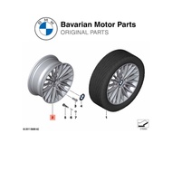 Original BMW Disc Wheel, Light Alloy, Reflex-Silber (7.5Jx17 ET:37) For F30/F32/F36 [36116796241]