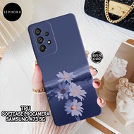 Latest Samsung A73 5G Case - Fashion Flower Case - Samsung A73 5G Softcase - Pro Camera Case - Lates