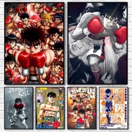 Japan Cartoon Anime Hajime No Ippo Poster Art Waterproof Paper Sticker for Coffee House Bar Room Wal