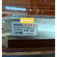 DC Power Supply 24V 5A S-120-24 AC/ - DC Power Supply 24 5 AmpereVOLT S-120-24