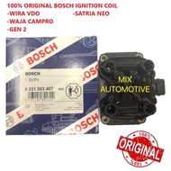 100% ORIGINAL BOSCH IGNITION COIL / PLUG COIL WAJA CAMPRO , WIRA VDO , GEN2 , ALFA ROMEO , SATRIA NE