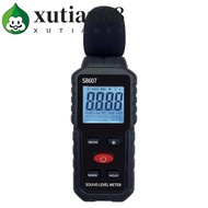 XUTIAN Decibelimeter, 30~130dB Handheld Noise Meter, Mini Environment 0.1 dB Digital dB Meter Sound 