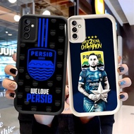 MK-90 PERSIB BANDUNG Soft Silicone Casing for Samsung A05S A24 A34 A25 A16 A14 A04s A15 A35