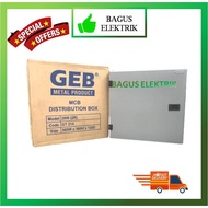 GEB METAL CLAD DB 2ROW DISTRIBUTION BOX GT214 ELECTRICAL BOX KOTAK BESI MAIN SWITCH KOTAK