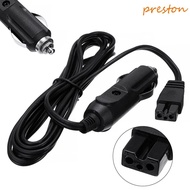 PRESTON Mini Fridge Lead Plug Wire, DC 12V 2 Pin Lead Plug Car Refrigerator Lead Cable, Power Cord 2
