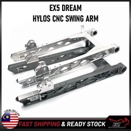 🔥💯 Hylos Cnc Swing Arm Set For HONDA EX5 HIGH POWER EX5 DREAM GBOJ C70 +1 Inches (Plug&Play) Max Wei