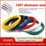 1007 electronic wire 30AWG 28AWG 26AWG 24AWG 22AWG 18AWG 16AWG environmentally friendly material tin