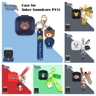 Compatible with Anker Soundcore P41i Bluetooth Earphones Silicone Protective Case Soundcore P41i Cut