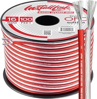 Install Link 16 AWG Gauge Marine Speaker Wire Cable, Tinned OFC (100 Feet)