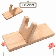 FAVORITEGOODS Hot Glue Holder, Universal Wooden Hot Glue|Base, DIY Hot Glue Support Stand