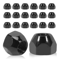20 PCS M12 x 1.5 Black Alloy Steel Wheel Nuts For Ford Escort Ford Fiesta Focus C-Max Toyota Aygo