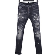 6095 Four Seasons New Style DSQUARED2 Jeans Men's Black