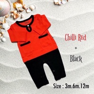 Romper melayu baby romper baju raya