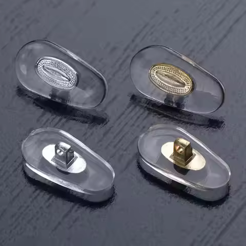 10 PCS Silicone Aviator Glasses Eyeglass Sunglasses Nose Pads Spectacles Non Slip Transparent Nosepa