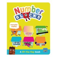 BBC - Numberblocks Monster Maths 學習翻蓋書 (平行進口)