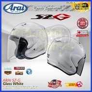 Arai SZG Glass White Plain Original Japan Motorcycle Helmet