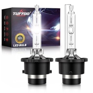 TUFFOO 2PCS  Upgraded  D2S HID Xenon bulb OEM D2S HID Car Headlight 4300K 5000K 6000K 8000K 12V 35W 