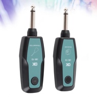 Wireless Sound Transmitter Receiver System  Interference Resistant Electric Guitar for Performance