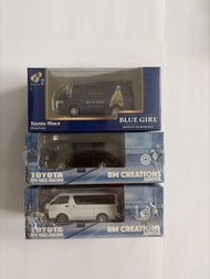 豐田 Hiace 模型車 Blue Girl