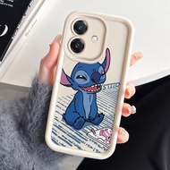 Case For OPPO A3 4G A3 Pro 5G A3X 4G A3X 5G A40 A60 5G Phone Cute Three-Color Silicone Shockproof
