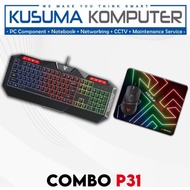 Fantech P31 3 in 1 Combo Keyboard Mouse Mousepad