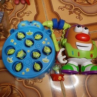 GANTUNGAN Figure Toy Story mr potato buzz lightyeard, Alien toys Story Hit toys, and Keychain Alien 