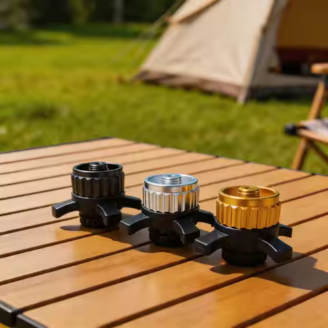 EN417 Threaded Valve Adapter for Campingaz EasyClic Canisters Compatible with Most European Standard