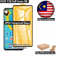 (2PCS) VIVO Y77/T1/T1X/Y33T/Y21T/Y76/Y33S/Y1S/Y20S G/Y12A/Y20/Y20S/Y12S/Y30/Y50/X50 9D Full Cover Te