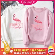 ۞READY STOCK💕GRIMO Tropical Blouse Women's Baju Hoodie Travel Lady Perempuan Wanita Girl Casual Shir