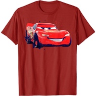 Disney Pixar Cars Lightning McQueen Paint Drifting T-Shirt Fashion Tops for Boys Girls Distro Age 1 