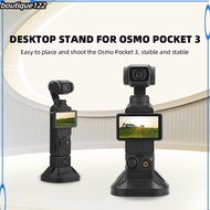 BOU Camera Mount Base Bracket ABS Handheld Camera Shooting Base Mount Compatible for OSMO Pocket 3 Camera Holder
