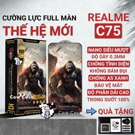 Realme C75 Cowcase full screen tempered | Screen protector for Realme