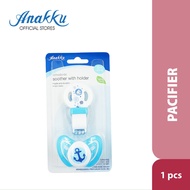 Anakku Silicone Orthodontic Pacifier with Cover & Holder 163-237