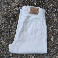 36/39 Second-Hand Jeans GAP DENIM (Women) Actual Waist Measurement 25.5" Total Length 40" Leg Bottom