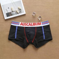 Men's boxer underwear cotton breathable low waist fashion AUSSIEBUM