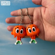GANTUNGAN Darwin Watterson Gumball 3D Custom Figure Keychain Cute and UniqueKeychain