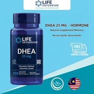 Life Extension DHEA 25 mg Sublingual Tablets | Hormone Balance for Men & Women, Supports Memory, Mus