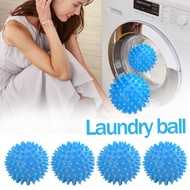 4pcs Magic Laundry Balls Washing Tool Reusable PVC Dryer Balls For Bathroom Washing Machine Cleaning Drying Fabric Softener Ball