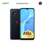 OPPO A15S RAM 4/64 - GARANSI RESMI - BLACK