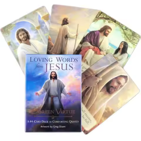 Loving World of Jesus High Quality Divination Board Games Party Entertainment Games Occult Card Game