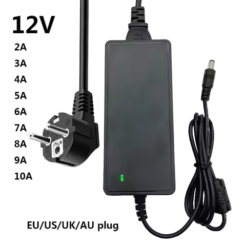 12V 4A 6A 7A 9A Power Supply 12 volts 12V 5A Power Adapter Converter 12V 7A Source 12v7a 12v8a 12v9a