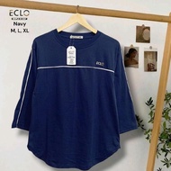 Women's 7/8 Sleeve T-Shirt LIST 19 Jan baju perempuan t shirt perempuan