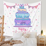 FUN Home March 23 ins Decoration Tapestry Bohemian Room Birthday Background Cloth