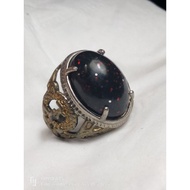 Sukabumi black Opal ring stone